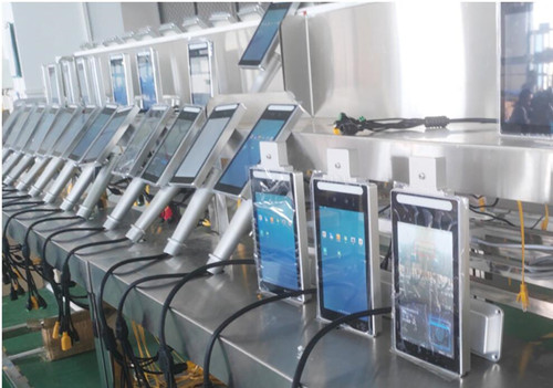 face recognition temperature device 